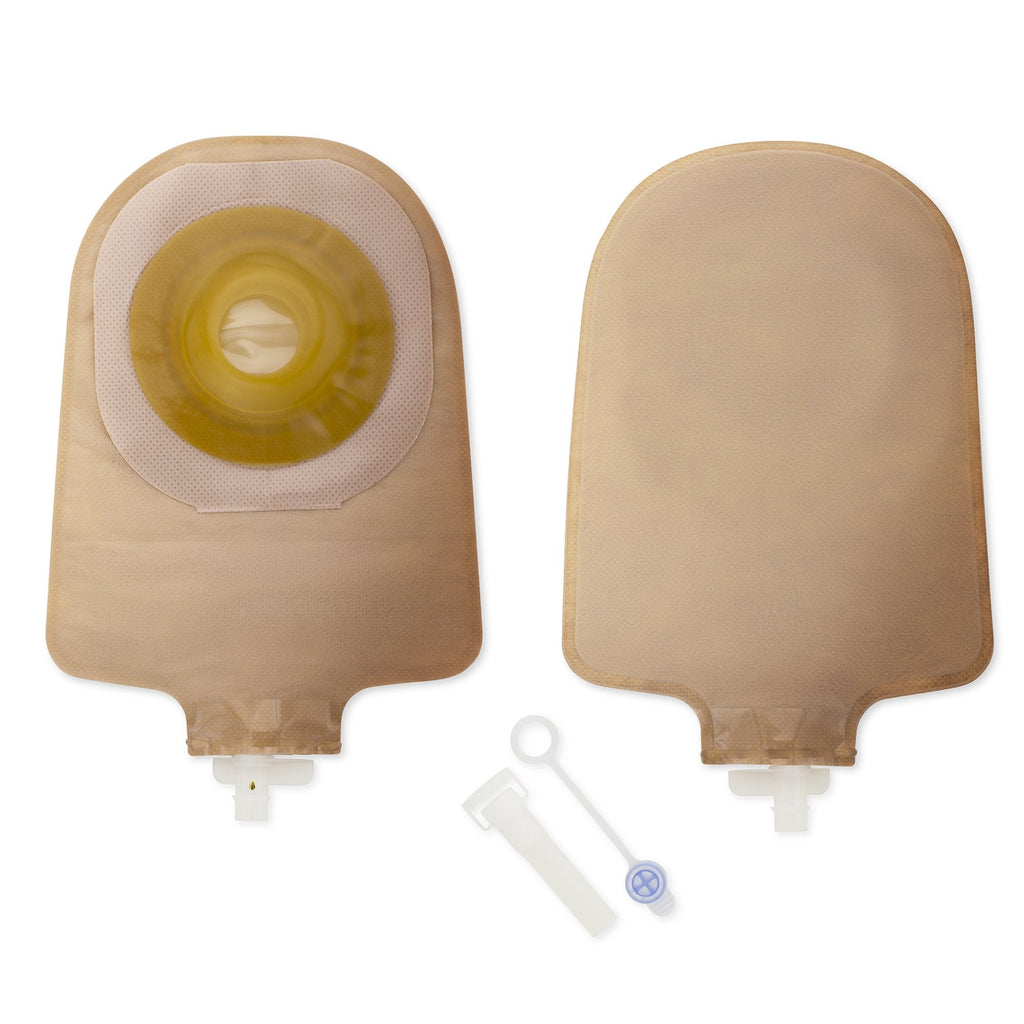 Premier™ One-Piece Beige Urostomy Pouch, Pre-cut to Fit 38 mm Stomas 8498