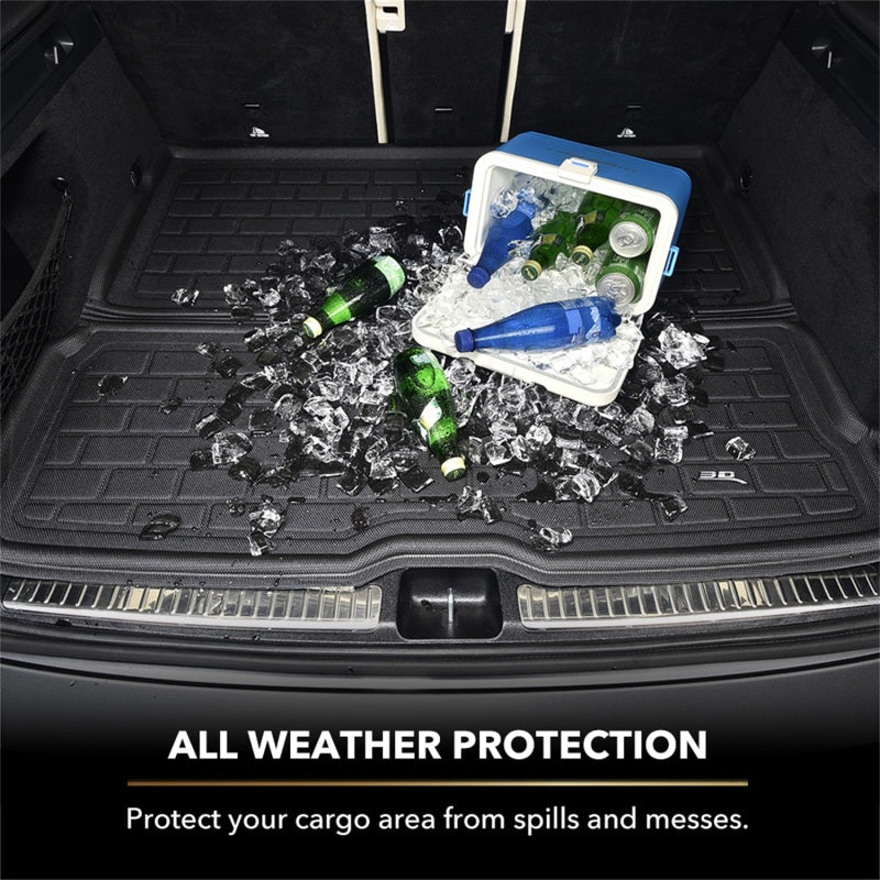 3D MAXpider 21-22 Toyota Venza Kagu Black Cross Fold Cargo Liner M1TY2731309