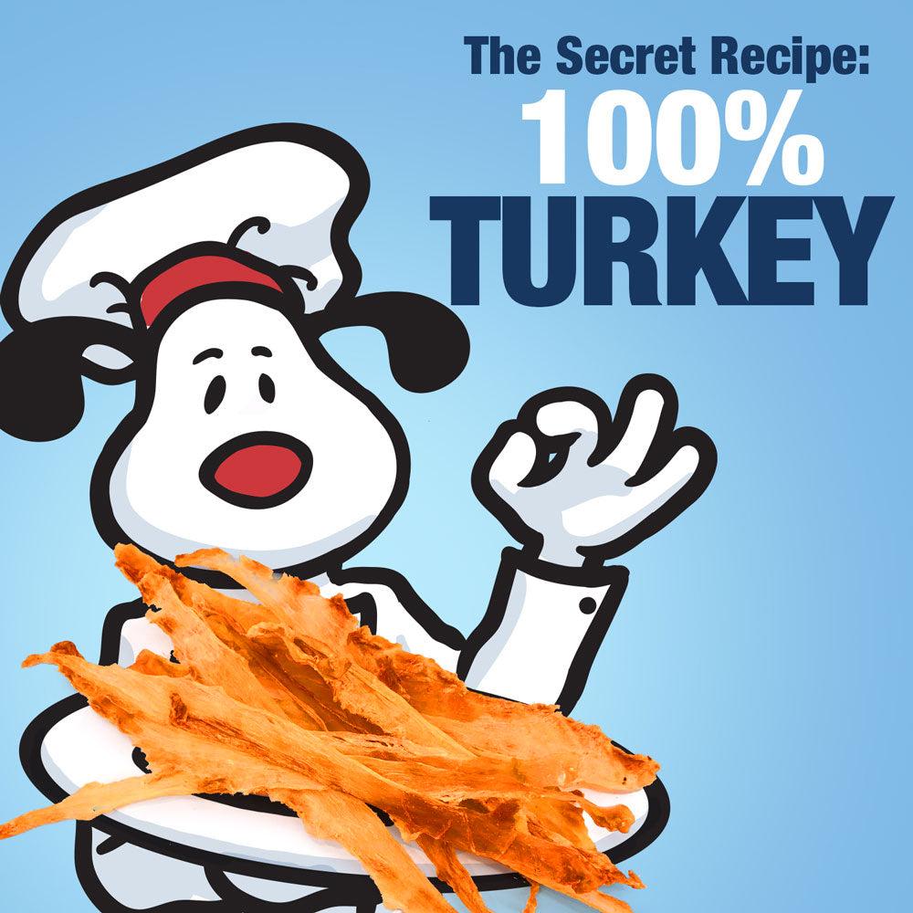 ValueBull USA Turkey Tendons Dog Treats, 1 Pound