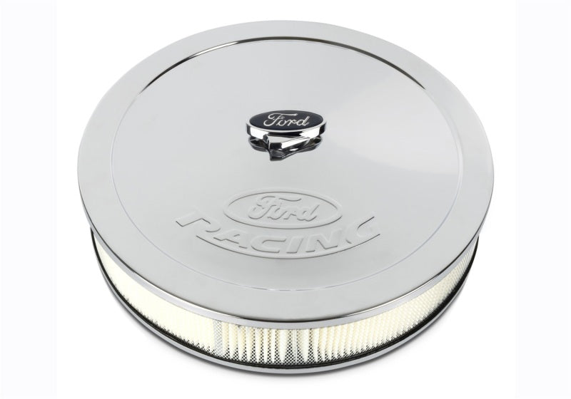 Ford 13in Dia Air Cleaner Kit Chrome FRD302-350