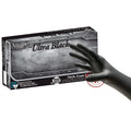 NitriDerm® Ultra Black Nitrile Exam Glove, Large, Black 187300