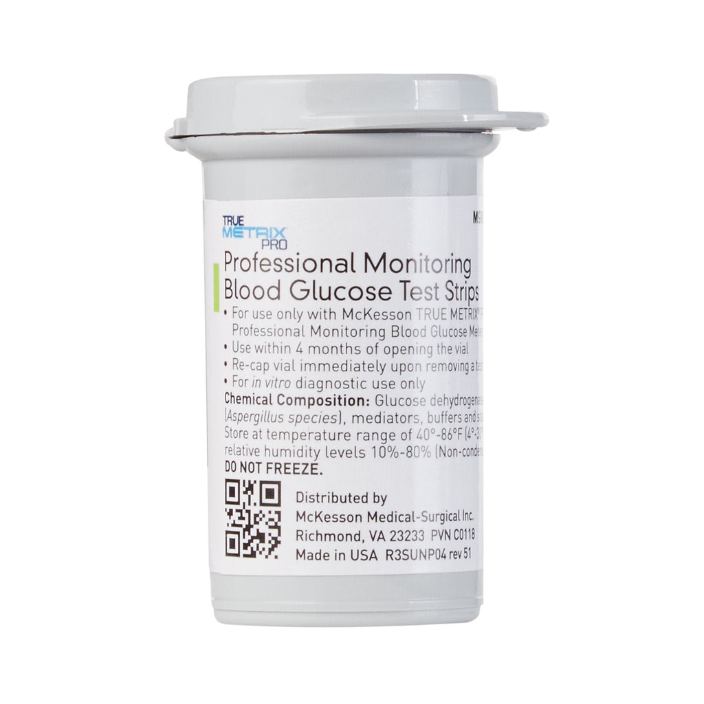 McKesson True Metrix Pro Test Strips for Blood Glucose 06-R3051P-01
