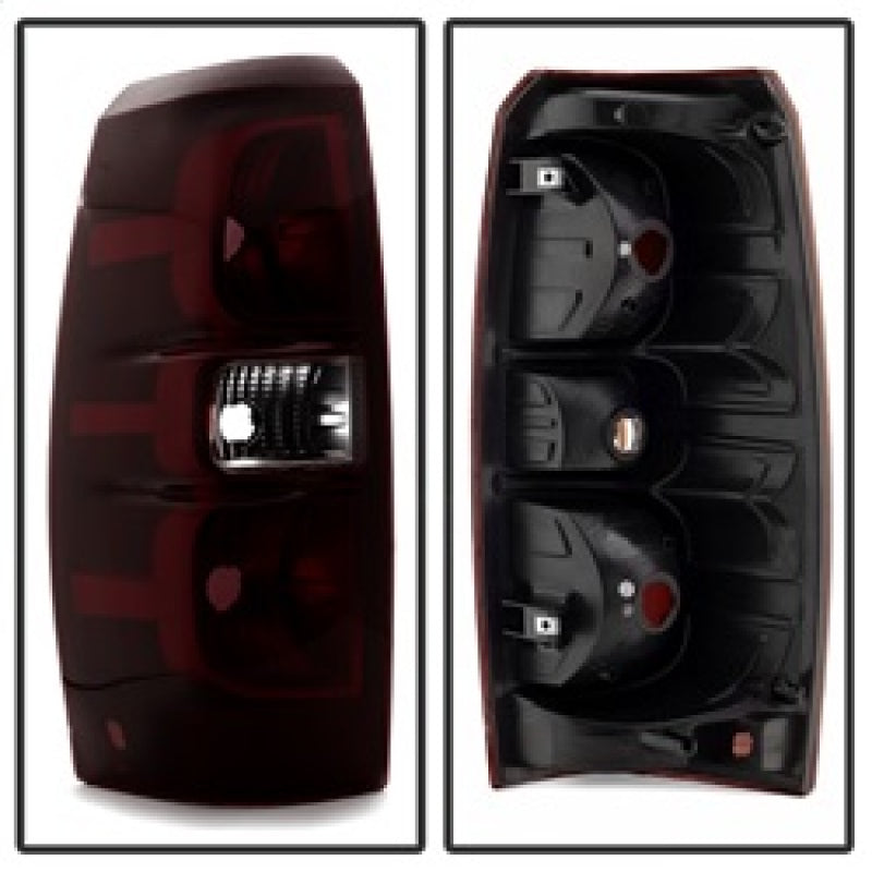 SPYDER Xtune Chevy Avalanche 07-13 OE Style Tail Lights Red Smoked ALT-JH-CAVA07-OE-RSM 9031854