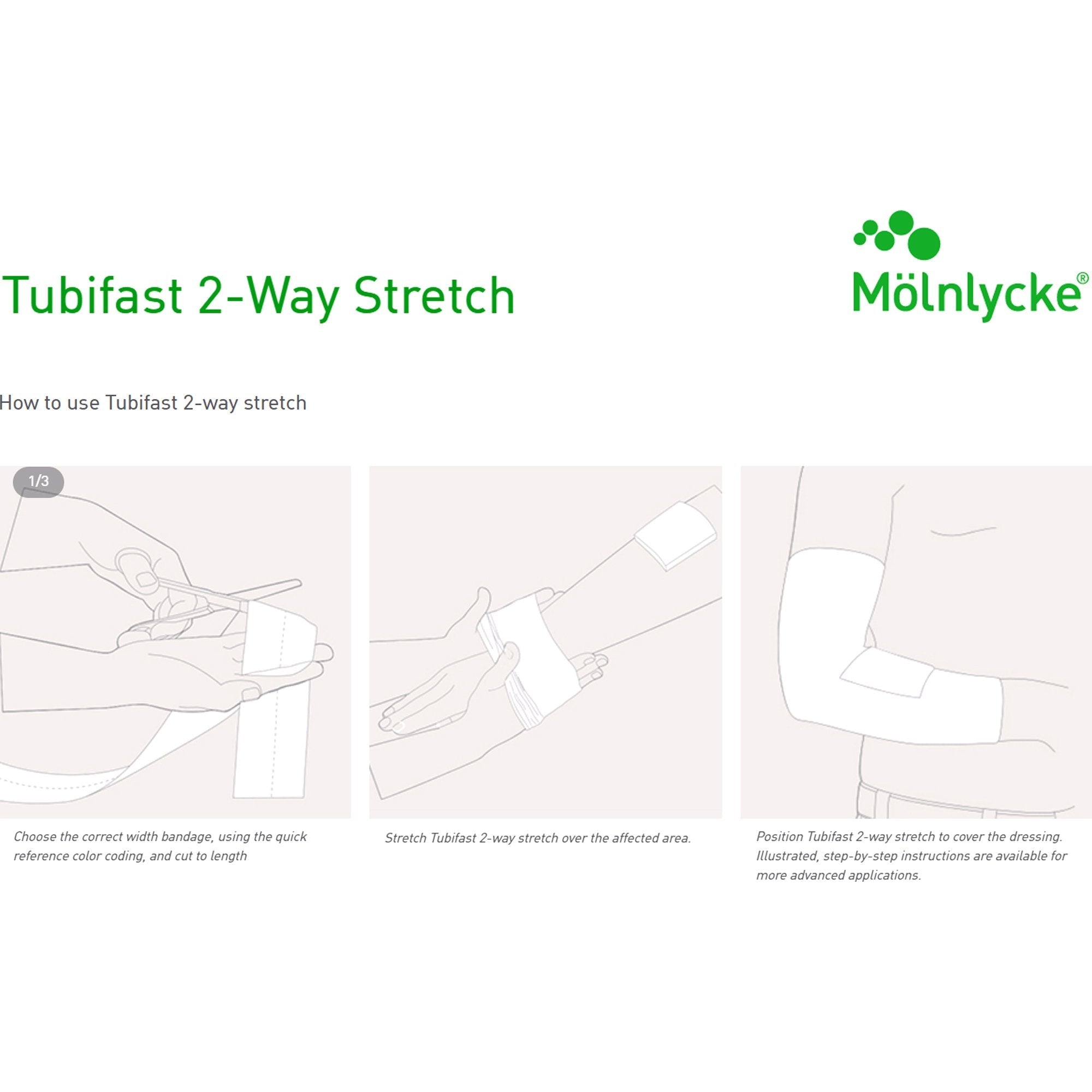 Tubifast® Tubular Retention Bandage, 64 - 130 Centimeter 2444
