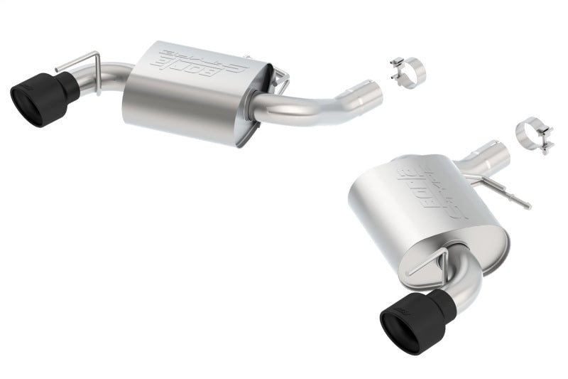 Borla 2016-2018 Chevrolet Camaro SS AT/MT RWD Ceramic Black S-Type Exhaust (w/o NPP) 11922CB