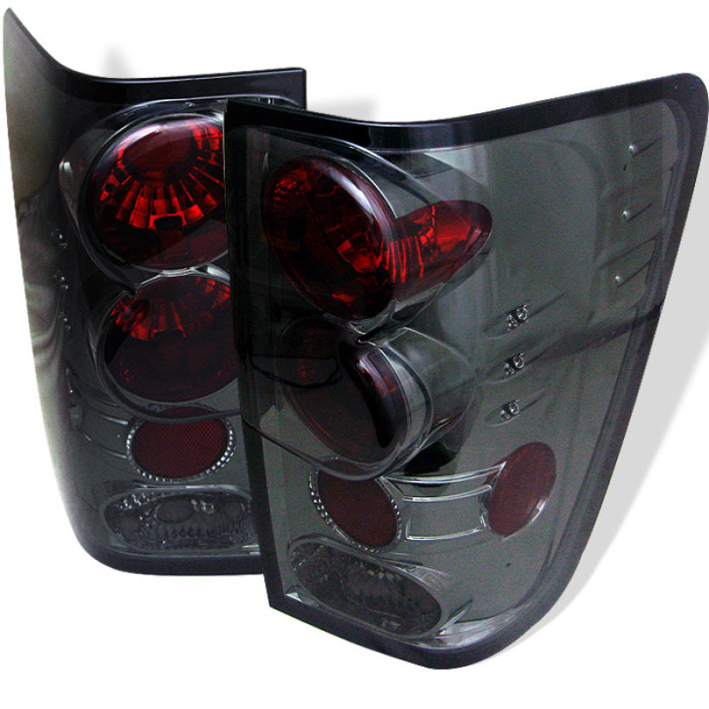 SPYDER Nissan Titan 04-14 Euro Style Tail Lights Smoke ALT-YD-NTI04-SM 5007056