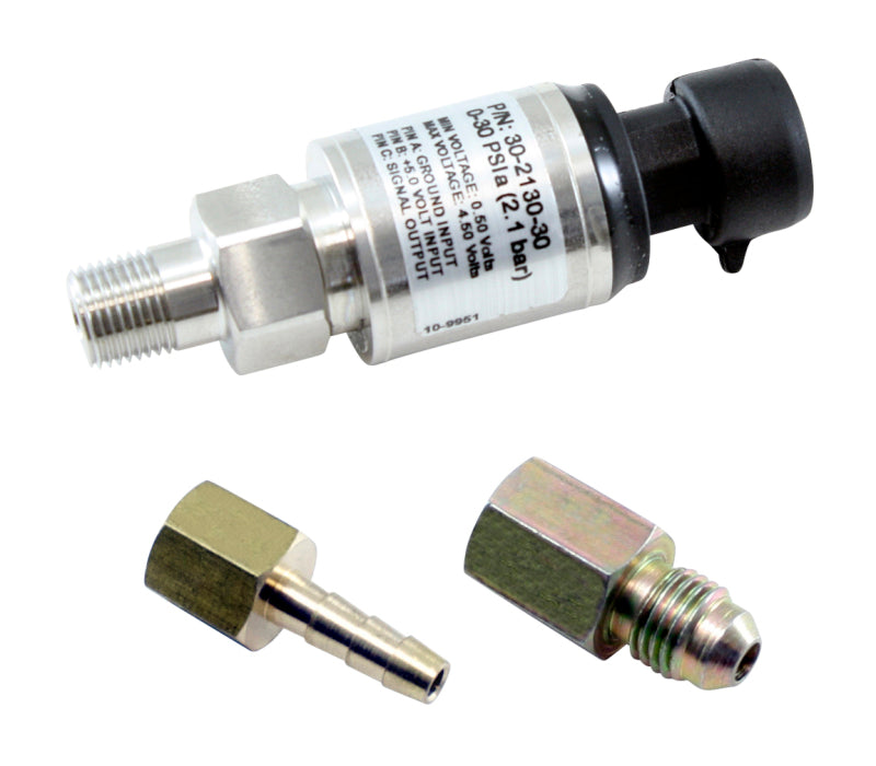 AEM Electronics 30 PSIa or 2 Bar Stainless Sensor Kit