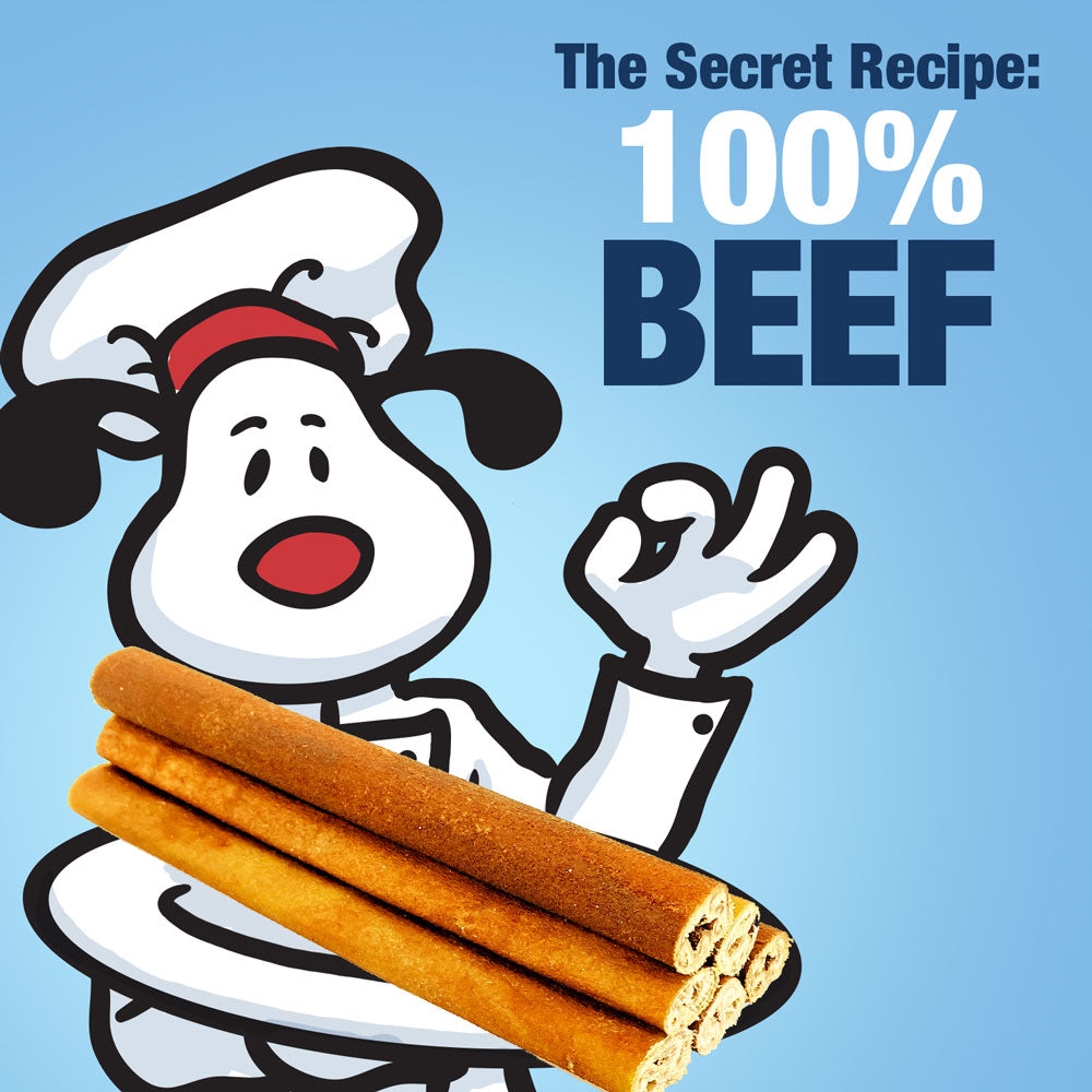 ValueBull USA Collagen Sticks for Dogs, 7-12 Inch Varied Chews, Natural Long-Lasting Dog Treats, 2 Pound