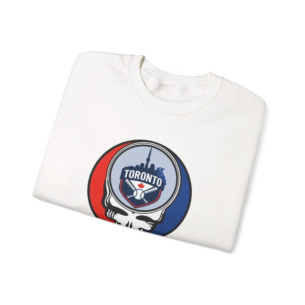 Toronto Blue Jays Original Stealie Grateful Dead Crewneck Grateful Dead Sweatshirt