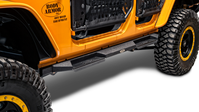 Body Armor 4x4 07-18 Jeep Wrangler JK 4 Door Rocksteps Side Steps JK-4123