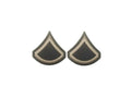 U.S. AGSU Army E3 Private First Class Chevron (Sew-on) rank (male)
