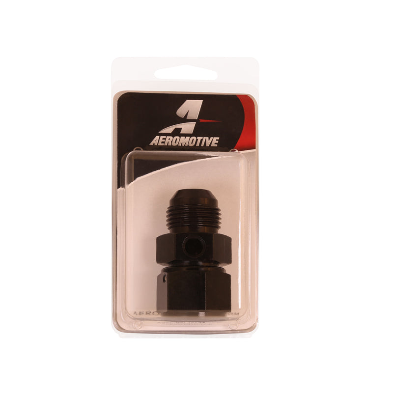 Aeromotive Adapter - AN-12 Male to Female - 1/8-NPT Port 15734