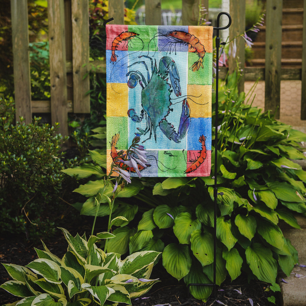 Crab Garden Flag Mailbox Decorative Yard Banner Outside Patio Artwork for Flower Beds, Garden Size, Multicolor