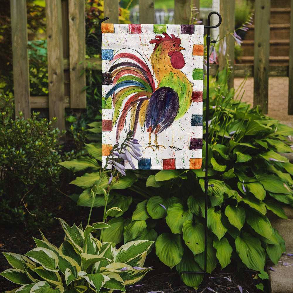 Rooster Garden Flag Mailbox Decorative Yard Banner Outside Patio Artwork for Flower Beds, Garden Size, Multicolor