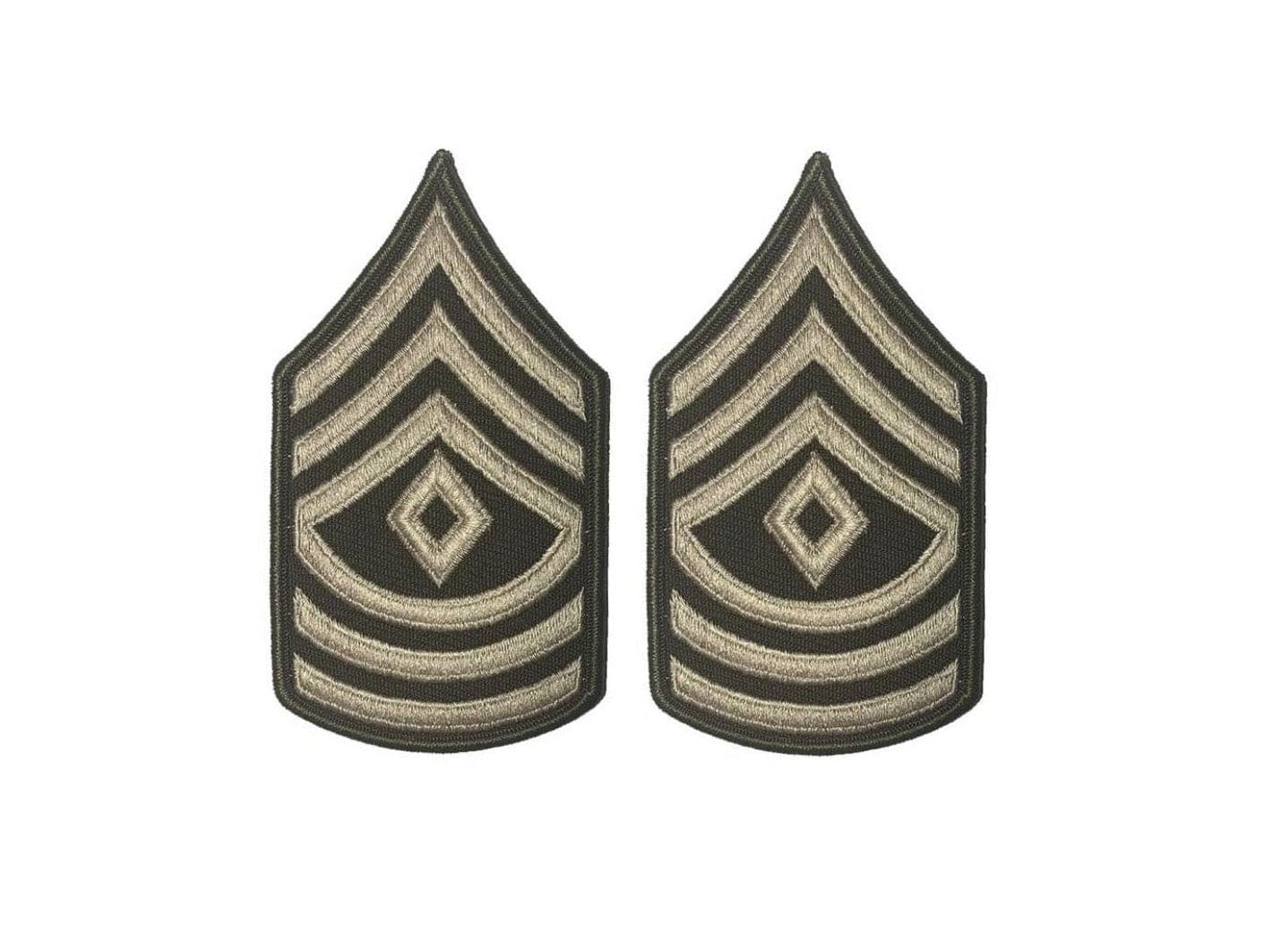 U.S. Army AGSU  1st Sergeant Chevron Sew on Rank (Female)
