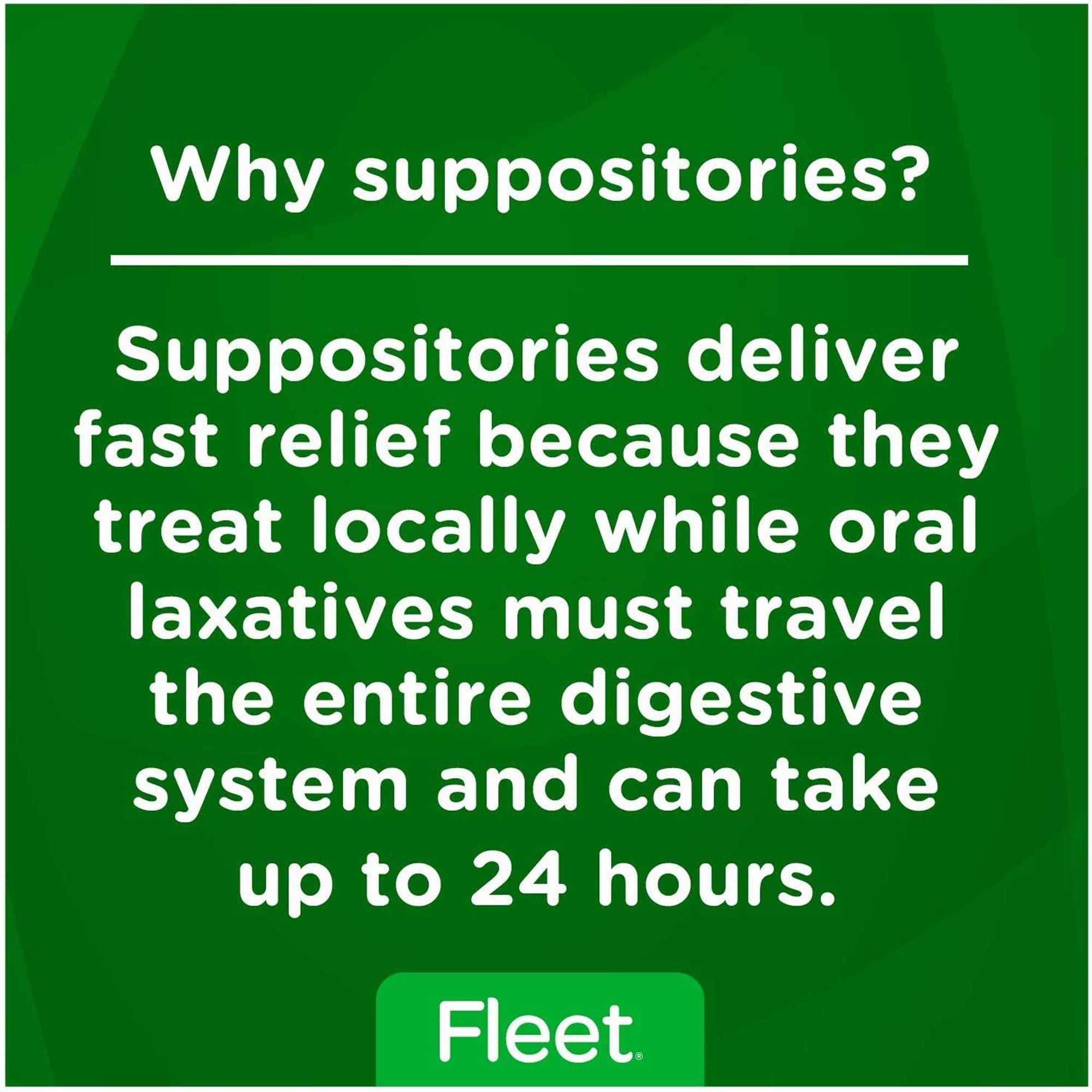 Fleet® Glycerin Laxative 00132007950