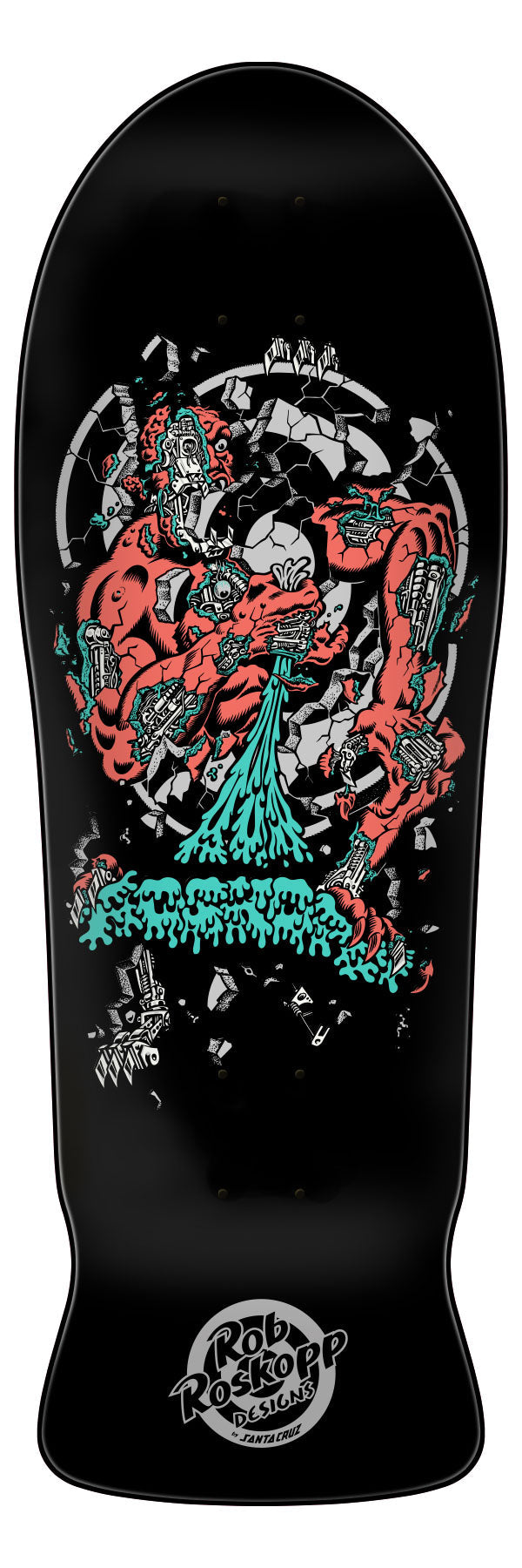 Santa Cruz Rob Roskopp Four 10.21" Complete Skateboard