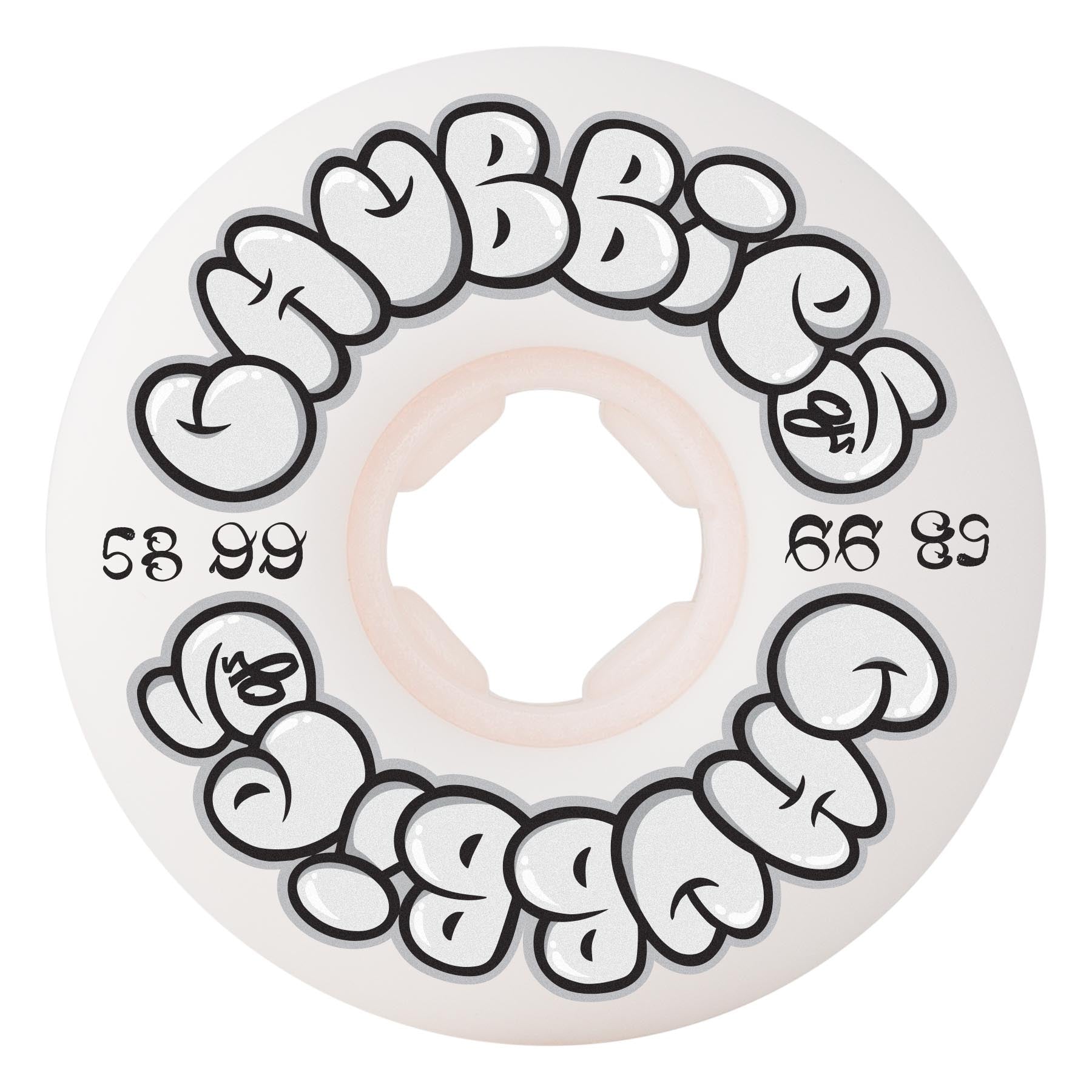 OJ Chubbies Throw Ups 58mm 99a Skateboard Wheels