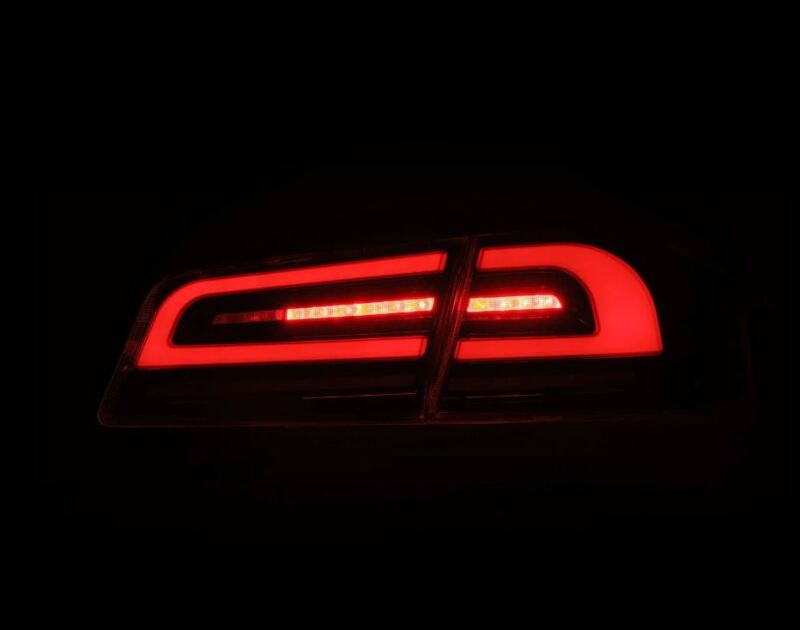 AlphaRex 12-21 Tesla Model S LUXX-Series LED Tail Lights - Black 601120 *Discontinued