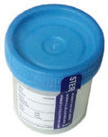 Specimen Container DuoClick™ 53 mm Opening 90 mL (3 oz.) Screw Cap Patient Information Sterile - ES243522