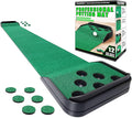 CHAMPKEY Golf Putting Green Indoor - Advanced Guides Golf Putting Mat - Enhance Putting Accuracy and Challenge