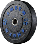 2 Inch Bumper Plates，10-500lbs，Barbell Rubber Olympic Weight Plates Set for Home Gym, Strength Training & Weight Lifting, Multiple Options Colors