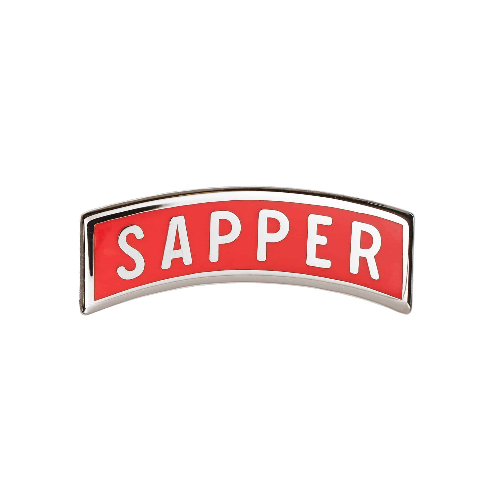 U.S. Army Sapper Color Full Size Badge STA-BRITE