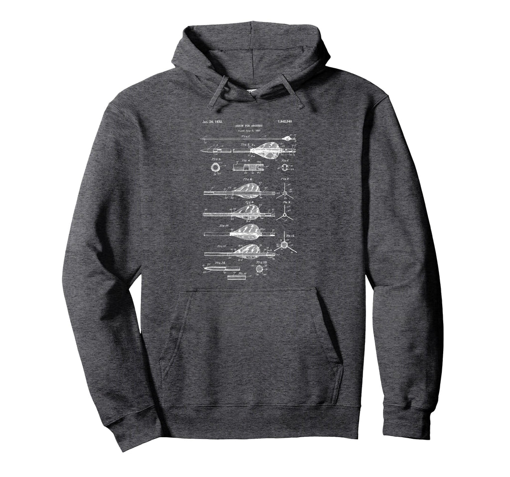 Archery Arrows Compound Bow Hoodie - Custom Art Print for Adults