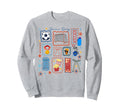 Soccer Player Soccer Lover Game Sweatshirt - Custom Art Print for Adults