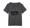 Bow Up Kick It Soccers Motivational T-Shirt - Minimalist Print Unisex