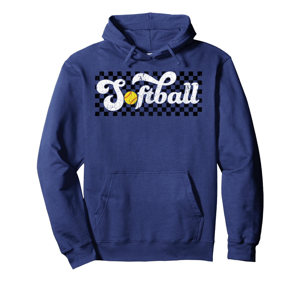 Softball Family Mom Dad Grandma Hoodie - Custom Art Print Men Women