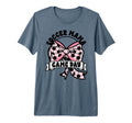 Soccer Mama Coquette Bow Game Day Mom T-Shirt - Streetwear Style Unisex