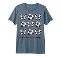 Coquette Bow Soccer Mom Soccer T-Shirt - Fun Novelty Design Men Women