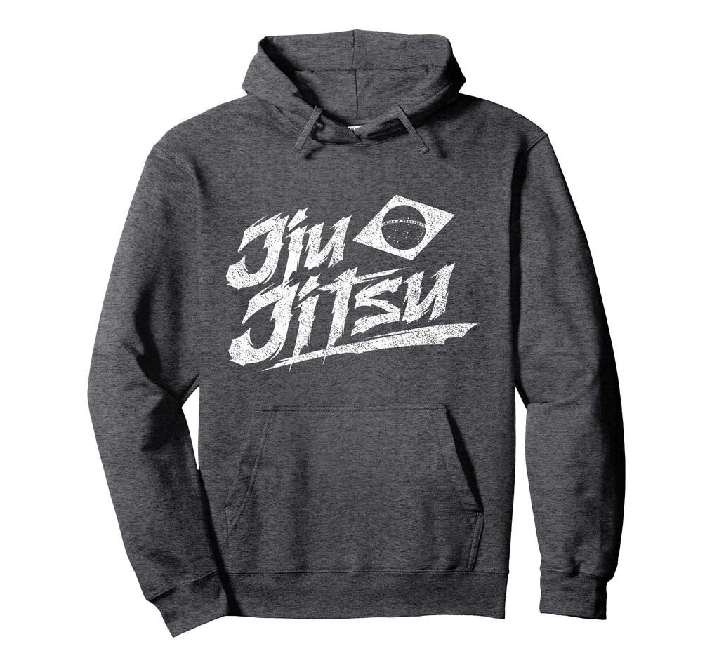Jiu Jitsu Bjj Fighter Brazilian Hoodie - Novelty Apparel for Adults