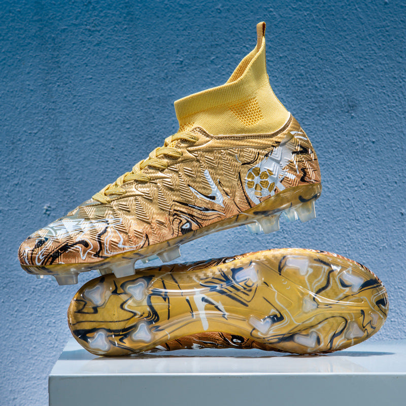 Long Spikes And Short Spikes Outdoor Grass Training Soccer Shoes