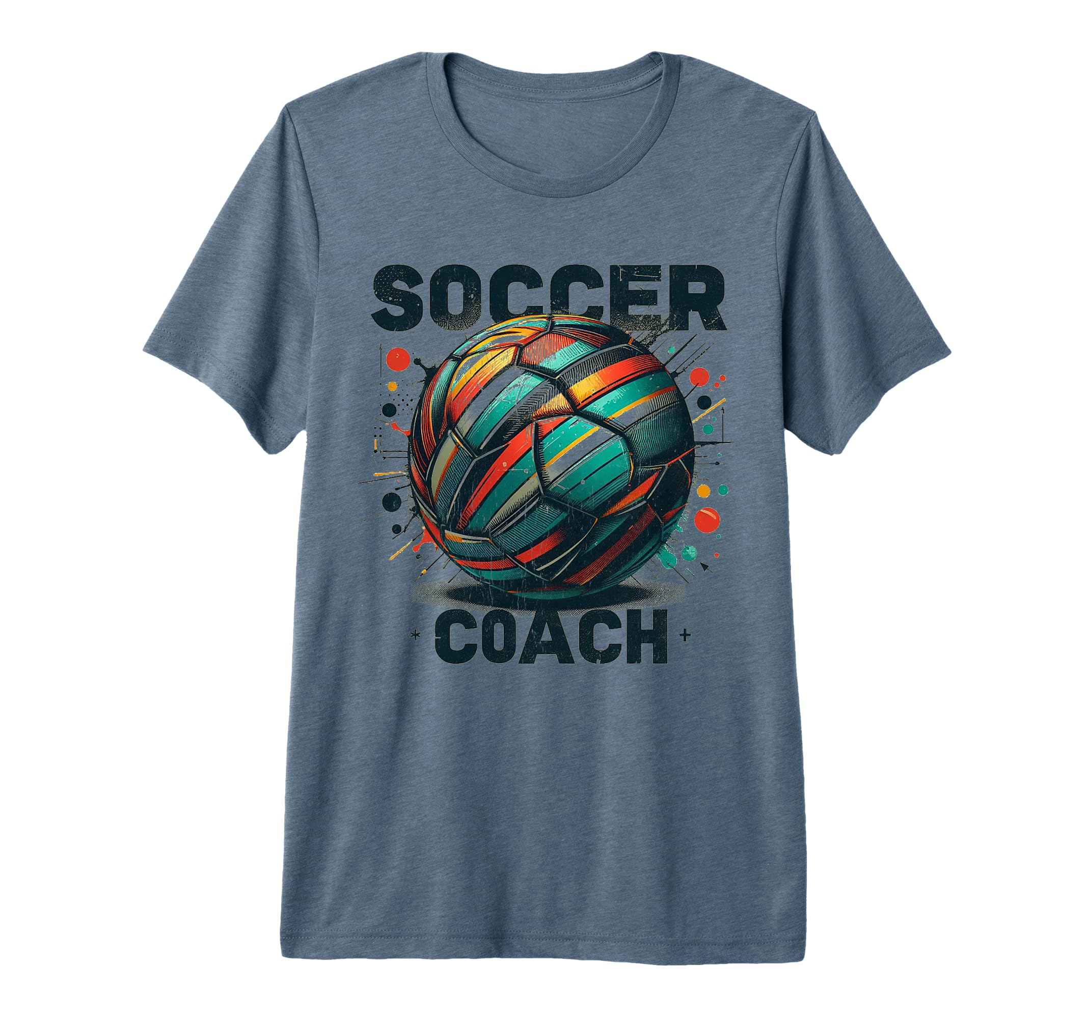 Soccer Coach Training Coaching Football T-Shirt - Trendy Graphic Men Women