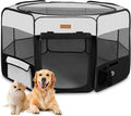 Dog Playpen, Portable Pet Play Pen for Cat, Puppies, Rabbits, Chickens, Foldable Large-Capacity Pet Tent for Indoor/Outdoor Travel Camping (Size XL Without Carry Bag)