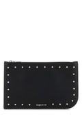 ALEXANDER MCQUEEN Sling Zip Mini Pouch Handbag