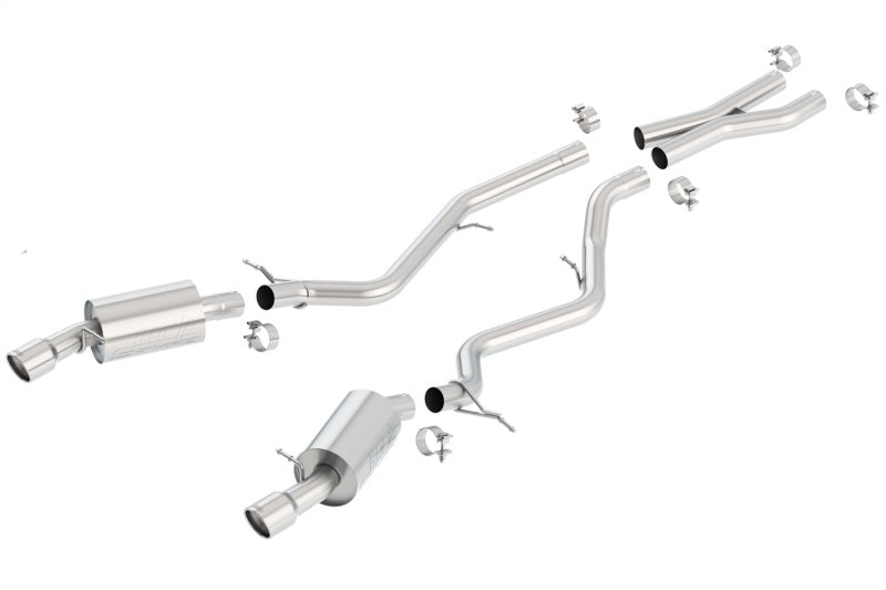 Borla 07-08 BMW 335i coupe/sedan aggressive catback exhaust system 140276