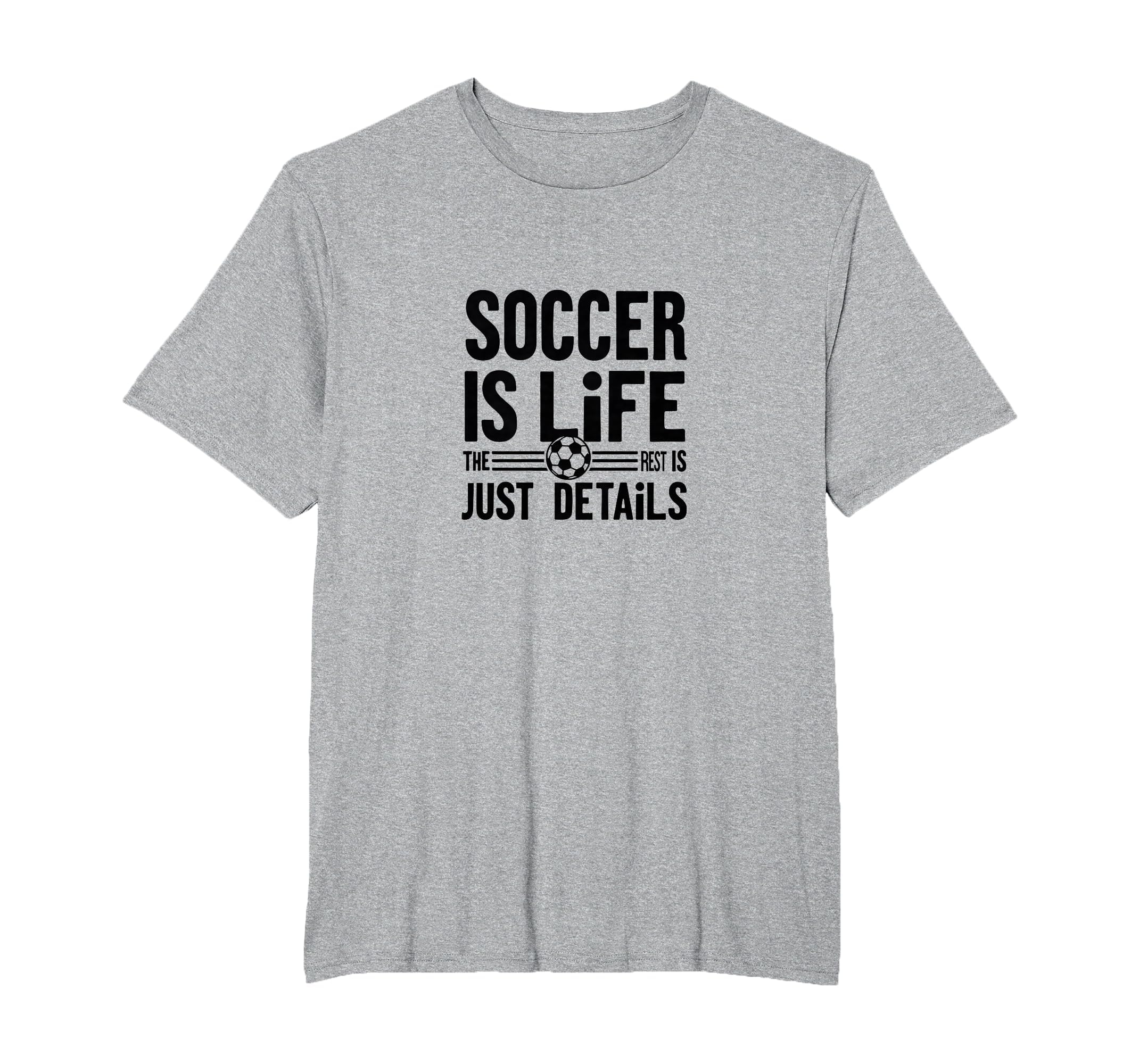 Soccer Is Life Soccer Dads Sporty T-Shirt - Casual Everyday Wear Men Women