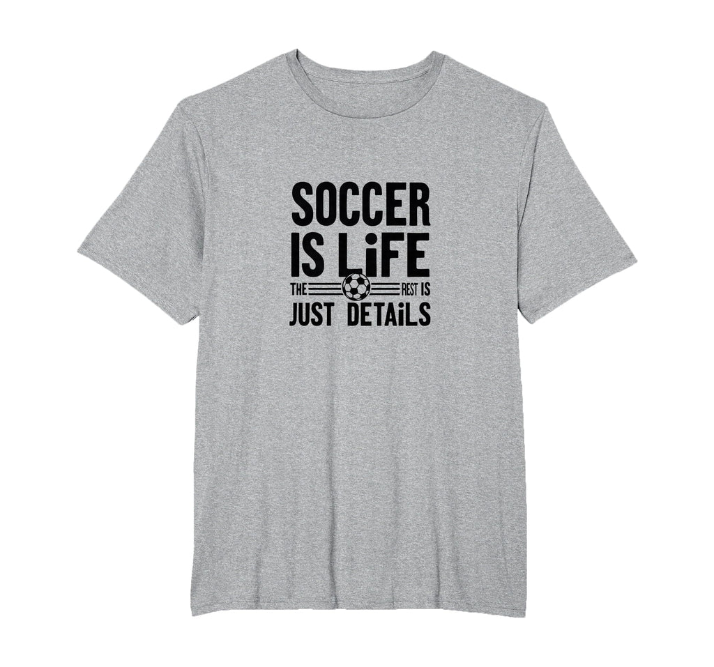 Soccer Is Life Soccer Dads Sporty T-Shirt - Graphic Print Men Women