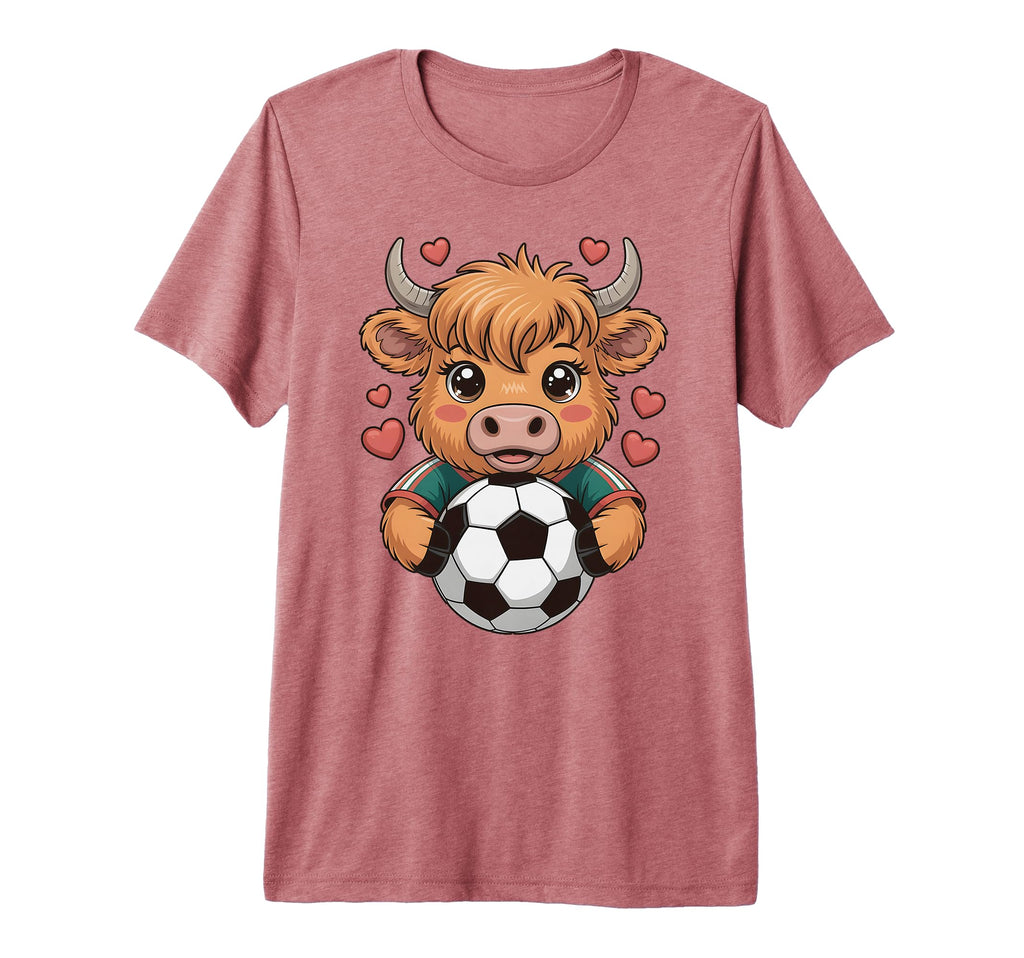 Funny Soccer Heifer Just Who Loves T-Shirt - Unique Graphic for Adults