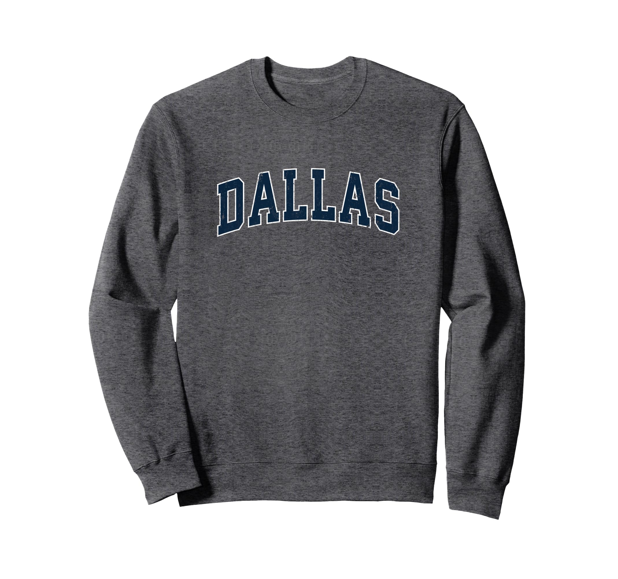 Dallas Oregon Or Sports Navy Sweatshirt - Novelty Apparel Unisex