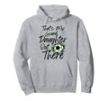 Thats My Granddaughter Out There Soccer Hoodie - Minimalist Print Unisex