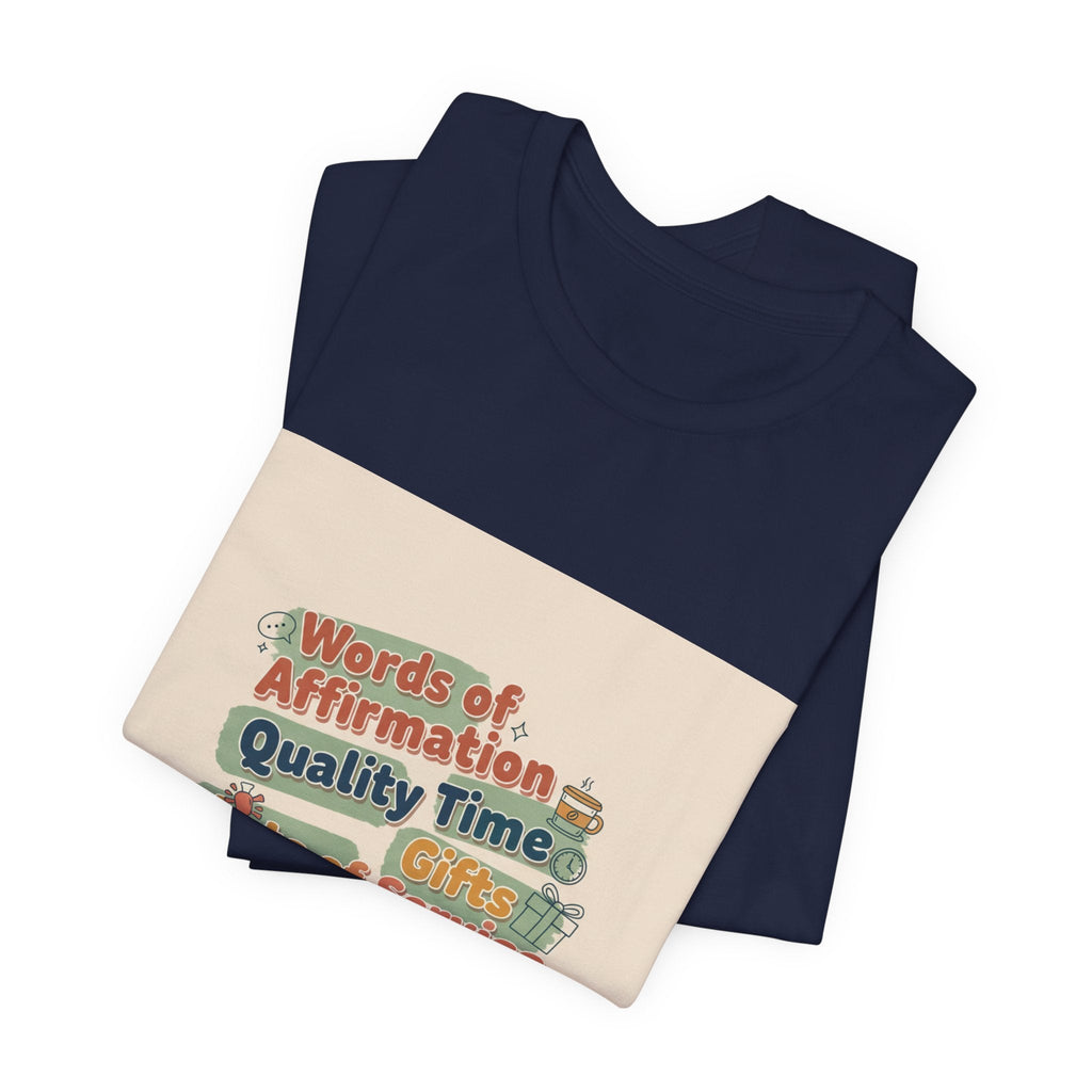 Love Languages Meme T-Shirt | acts of snacks, quiet love, relationship humor