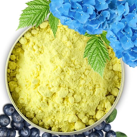Elemental Sulfur for Soil - 90% Purity Wettable Sulfur Powder for Plants - Garden Soil Acidifier for Blueberries & Hydrangea Blue (20 quarts - 36 lbs.)