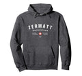 Zermatt Switzerland Sports College Hoodie - Casual Everyday Wear Men Women