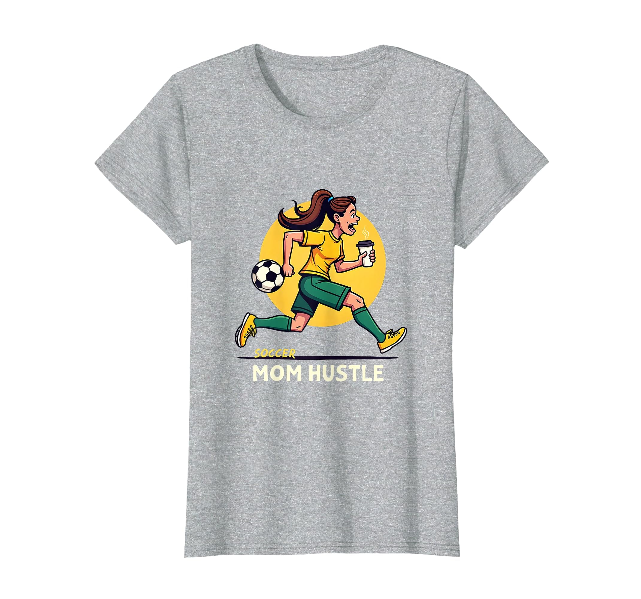 Soccer Mom Hustle T-Shirt - Custom Art Print Unisex