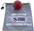 Snipers Edge Hockey Stickhandling Balls - Hockey Dangle Balls with Bag - Improve Stickhandling On and Off The Ice - Bring Anywhere!