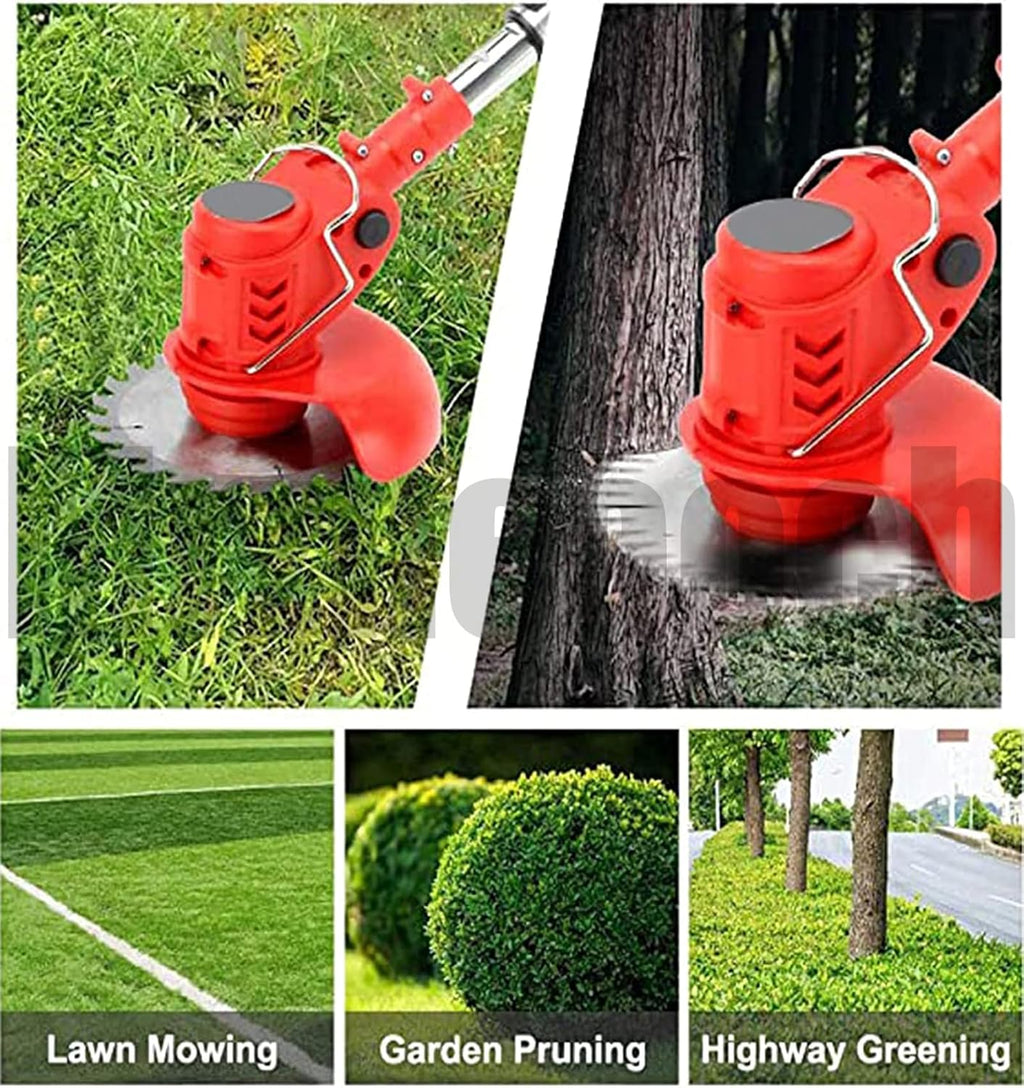 Electric Weed Wacker 24V Battery Electric WeedWacker with 6,000 RPM and 650W Motor Weed Wacker Cordless with 2 Batteries 2.0Ah The Perfect Partner for Garden and Lawn Care